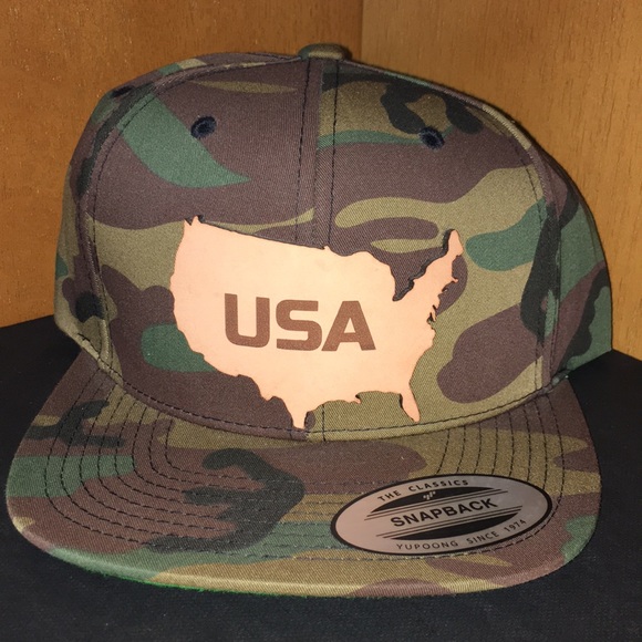 camo stocking cap with bill